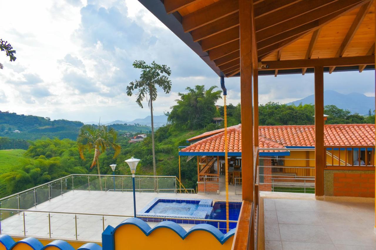 Ecohotel Guaduales Pereira Tribunas Exterior foto