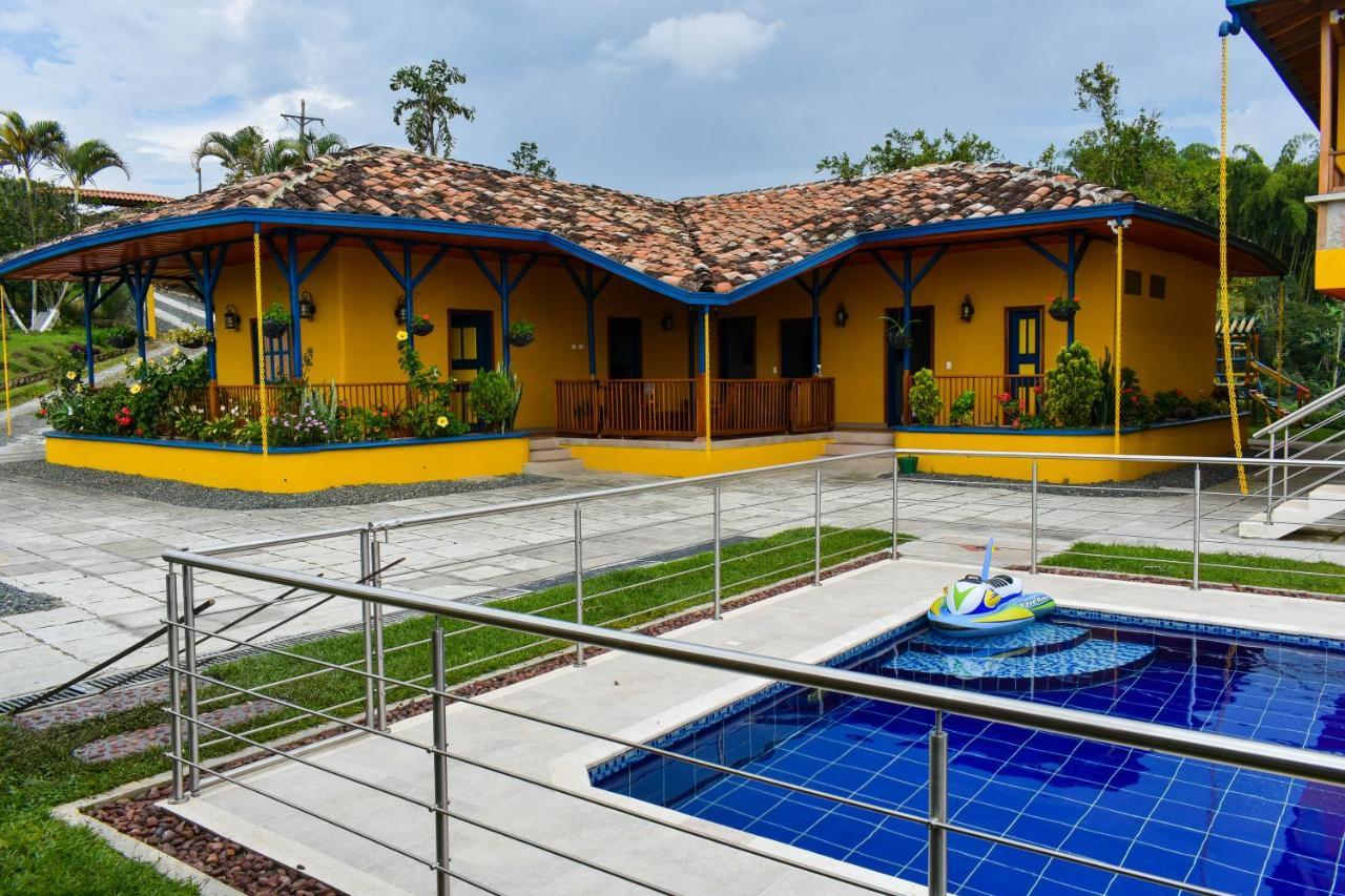 Ecohotel Guaduales Pereira Tribunas Exterior foto