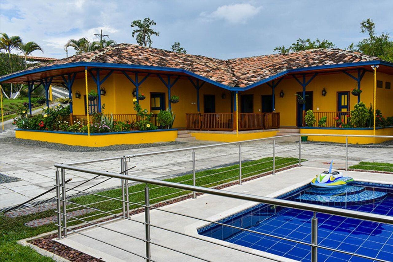 Ecohotel Guaduales Pereira Tribunas Exterior foto