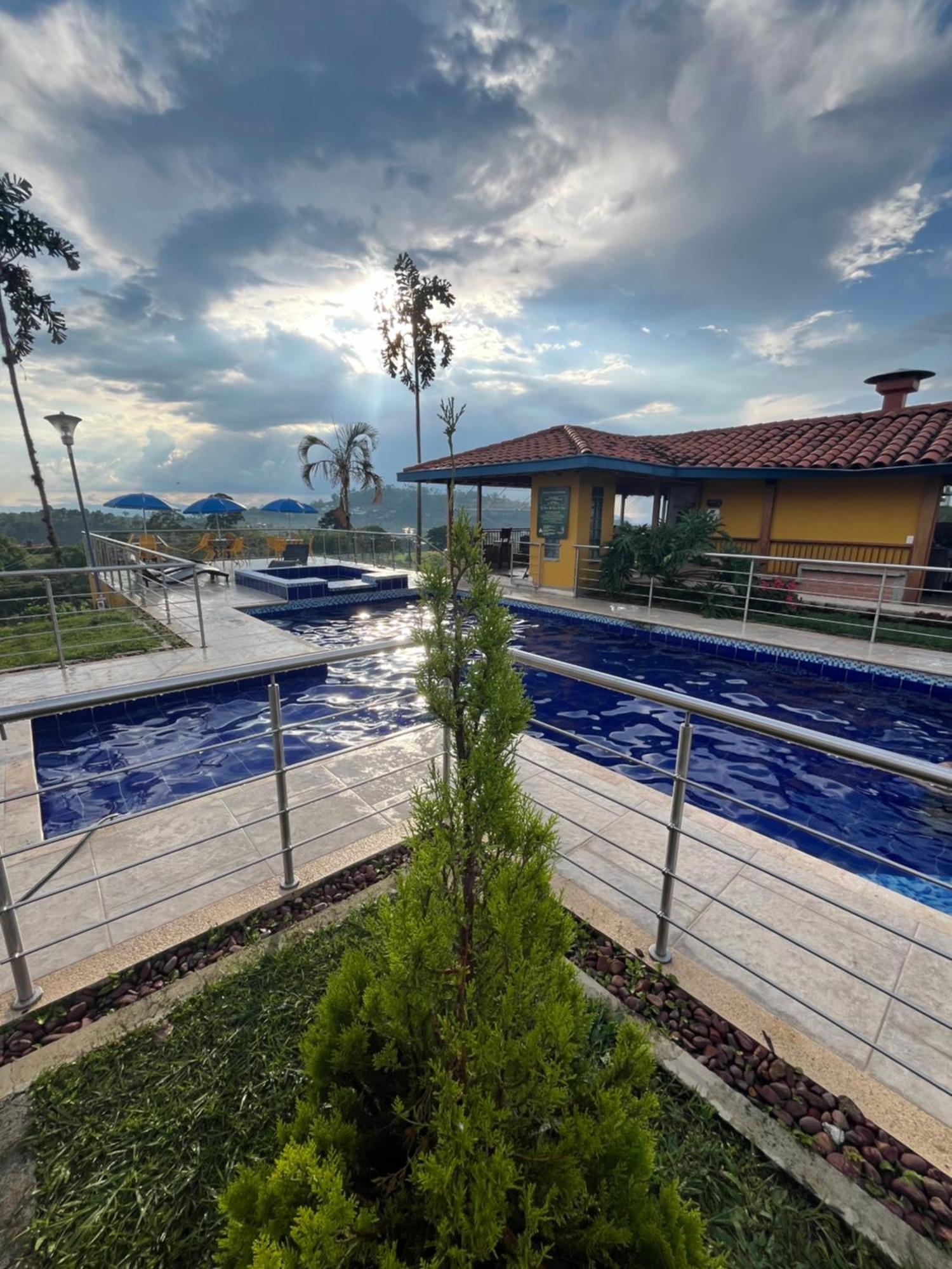 Ecohotel Guaduales Pereira Tribunas Exterior foto